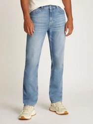 Tommy Jeans Regular-fit Jeans RYAN RGLR STRGHT mit Logoprägung Hellblau