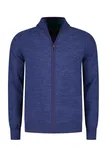 Blaue Pullover mit Reißverschluss image