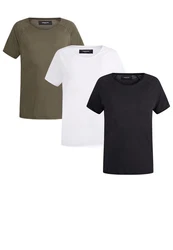 Lawrence T-Shirt 3er Pack Grau
