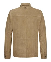 Milestone Lederjacke MSAdelio Blouson Khaki/Beige/Braun/Grau