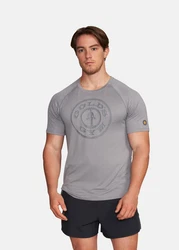GOLD'S GYM APPAREL T-Shirt KURT Grau/Dunkelgrau