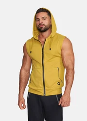 GOLD'S GYM APPAREL Hoodie DRAPER Gelb