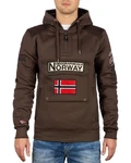 Geographical Norway Kapuzenpullover Herren Hoodie bagymclass Braun