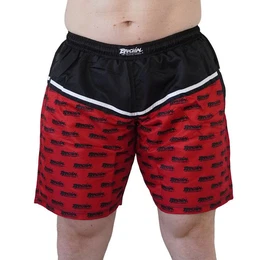 Badeshorts Brachial Badehose Groove schwarz/rot 3XL