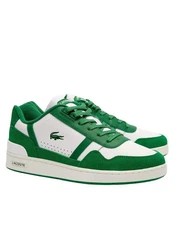 Lacoste Sportschuhe T-Clip Sneaker Dunkelgrün/Grün