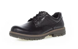 Pius Gabor Schnürschuh Schwarz/Dunkelbraun/Braun