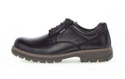 Pius Gabor Schnürschuh Schwarz/Dunkelbraun/Braun