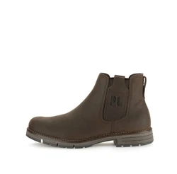 Pius Gabor Chelseaboots Schlupfstiefel Modischer Schnitt Dunkelbraun/Braun/Grau