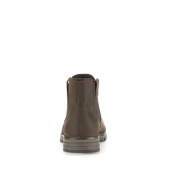 Pius Gabor Chelseaboots Schlupfstiefel Modischer Schnitt Dunkelbraun/Braun/Grau