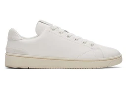 TRVL LITE Porcelain Leather Lace-Up Sneaker Sneaker