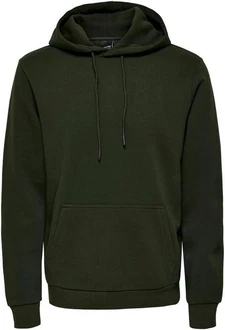 ONLY & SONS Sweatshirt ONSCERES HOODIE SWEAT Dunkelgrün/Grün