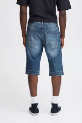 Blend 5-Pocket Jeans Twister Capri Shorts (20713328) Schwarz/Blau/Grün