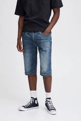 Blend 5-Pocket Jeans Twister Capri Shorts (20713328) Schwarz/Blau/Grün