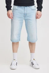 Blend 5-Pocket Jeans Twister Capri Shorts (20713328) Hellblau