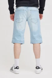 Blend 5-Pocket Jeans Twister Capri Shorts (20713328) Hellblau