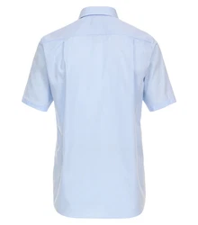 CASAMODA Businesshemd Kurzarm Hellblau/Blau