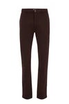 WE Fashion Chinohose Braun/Bordeaux/Dunkelrot/Dunkelbraun