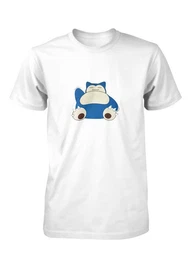 POKMON T-Shirt Snorlax Relaxo Backprint