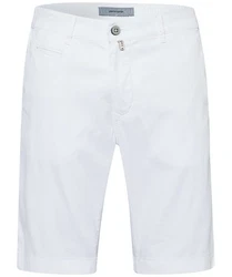 Pierre Cardin Stoffhose Lyon Bermuda Creme/Weiß/Grau