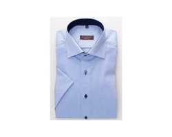 Eterna Unterhemd uni regular fit Hellblau/Dunkelblau/Blau