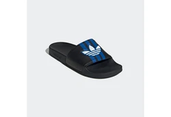 adidas Originals ADILETTE Badesandale Dunkelblau/Schwarz/Blau/Hellblau
