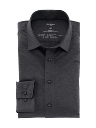 OLYMP Langarmhemd Luxor 24/Seven modern fit Jerseyshirt 