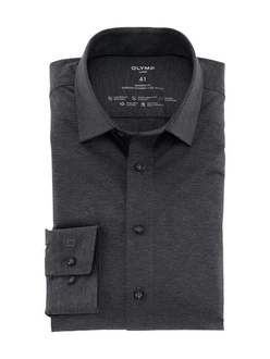 OLYMP Langarmhemd Luxor 24/Seven modern fit Jerseyshirt OLYMP Langarmhemd Luxor 24/Seven modern fit Jerseyshirt