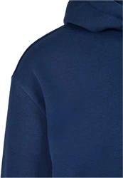 URBAN CLASSICS Kapuzensweatshirt Commuter Hoody Dunkelblau/Blau/Hellblau