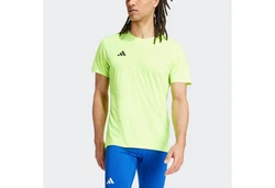 adidas Performance Laufshirt ADIZERO E TEE Neonfarben/Gelb/Grün