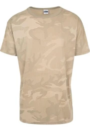Kurzarmshirt Herren Camo Oversized Tee (1-tlg)
