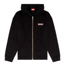 Sweatshirt Herren Sweatjacke - S-BOXT-HOOD-ZIP-DIV SWEAT