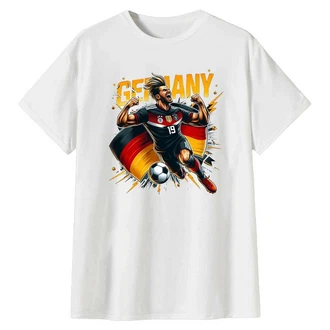 Banco T-Shirt Herren Fußball EM Deutschland Sport Trikot Grau/Schwarz/Dunkelblau/Weiß/Gelb Banco T-Shirt Herren Fußball EM Deutschland Sport Trikot Grau/Schwarz/Dunkelblau/Weiß/Gelb