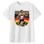 Banco T-Shirt Herren Fußball EM Deutschland Sport Trikot Dunkelblau/Grau/Silber/Creme