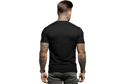 Banco T-Shirt Rundhalsausschnitt Smiley Schwarz/Rot/Grün