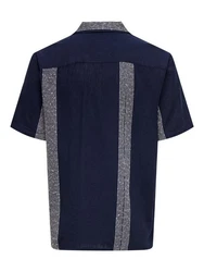 Only & Sons Hemd 'AVI' navy/wei