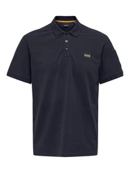 ONLY & SONS Poloshirt Polokragen Hemd 7636 Dunkelblau (7636)