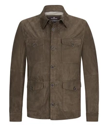 Lederjacke MSAdelio leichter Blouson aus Ziegenveloursleder