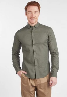 Lawrence Grey Leinenhemd Grau Lawrence Grey Leinenhemd Grau