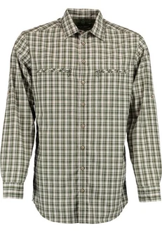 Tom Collins Langarmhemd Ekasy Dunkelgrün/Grün/Khaki