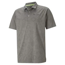 Poloshirt Golf Polo First Mile Flash Grau Herren M