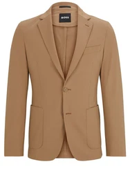BOSS Sakko P-Hanry-J-WG-233 Beige/Braun/Khaki