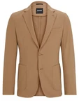 BOSS Sakko P-Hanry-J-WG-233 Beige/Braun/Khaki