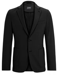 BOSS Sakko P-Hanry-J-WG-233 Schwarz/Dunkelgrau