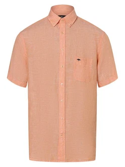 FYNCH-HATTON Hemd Button-Down-Kragen Orange/Rosa
