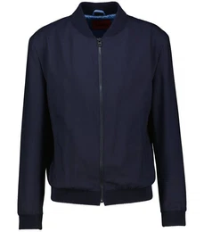 Blouson Herren Jacke UKASHI mit Schurwolle Slim Fit (1-St)