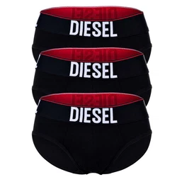 Diesel Herren Slips 3er Pack UMBR-ANDRETHREEPACK Schwarz