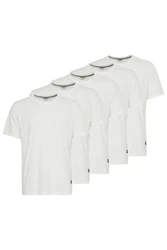 Blend T-Shirt BLEND BHTee Weiß/Grau/Creme/Khaki