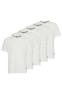 Blend T-Shirt BLEND BHTee Weiß/Grau/Creme/Khaki Blend T-Shirt BLEND BHTee Weiß/Grau/Creme/Khaki