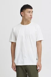 Blend T-Shirt BLEND BHTee Khaki/Dunkelgrün/Weiß/Creme