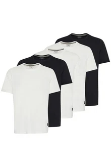 Blend T-Shirt BLEND BHTee Khaki/Dunkelgrün/Weiß/Creme Blend T-Shirt BLEND BHTee Khaki/Dunkelgrün/Weiß/Creme